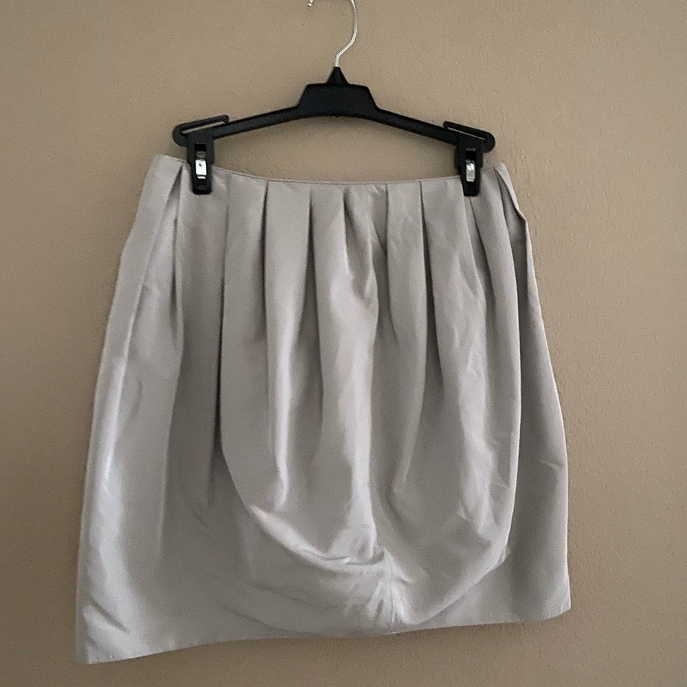 Creme colored puffy skirt